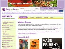 Tablet Screenshot of bazarek.zenyprozeny.cz